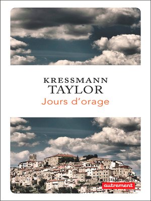cover image of Jours d'orage